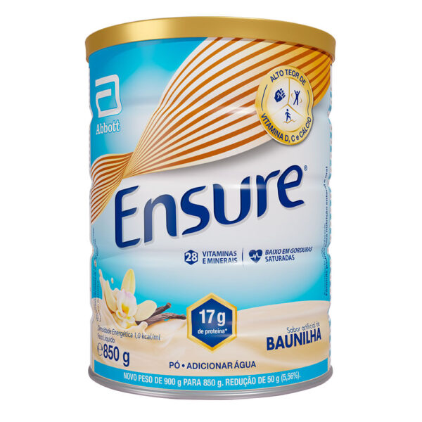 Suplemento Nutricional Ensure Sabor Baunilha 850g