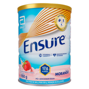 Suplemento Nutricional Ensure Sabor Morango 850g