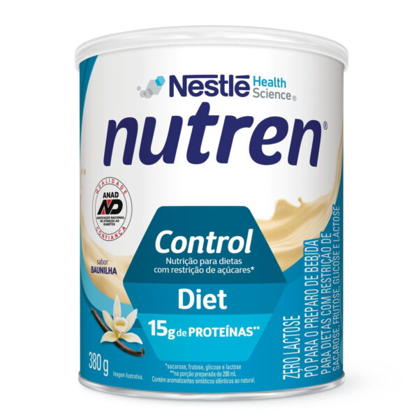 Complemento Alimentar Nestlé Nutren Control Diet Baunilha 380g