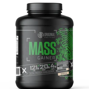 Mass Gainer Hipercalórico 1800G – Original Nutrition – Sabor: Baunilha