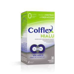 Colágeno Colflex Hialu Tipo II + Ácido Hialurônico + MSM 30 Comprimidos