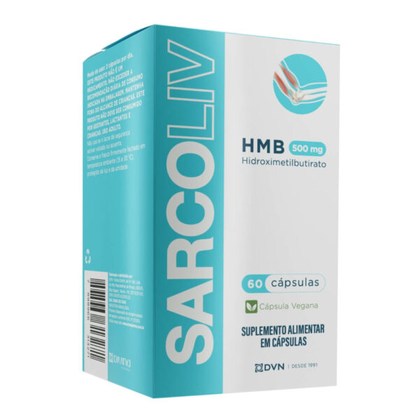 Sarcoliv Hmb 500Mg 60 Cápsulas