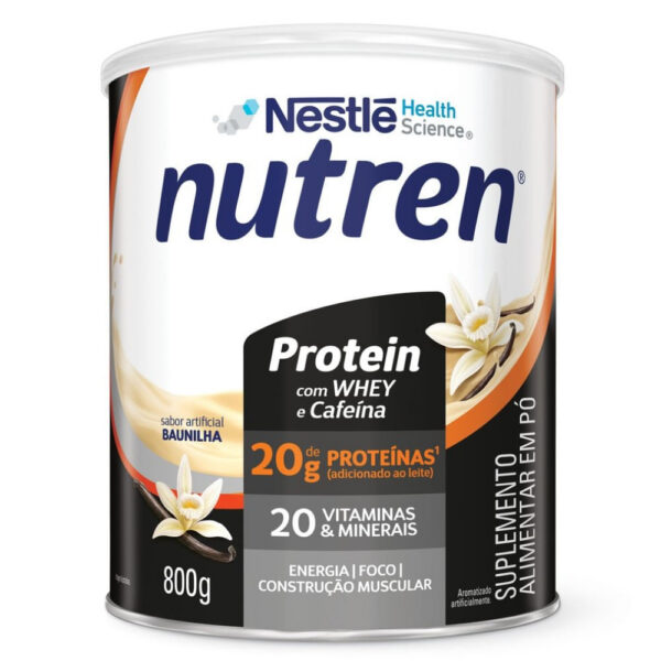 Suplemento Alimentar Nestlé Nutren Protein Baunilha 800g