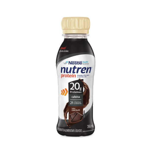 Suplemento Alimentar Nutren Protein Whey 20g de proteínas Chocolate 260mL