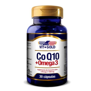 Co Q10 + Ômega 3 Vitgold 30 Cápsulas
