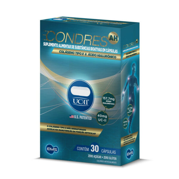 Colágeno Condres Ah Tipo 2 Ems 30 Cápsulas