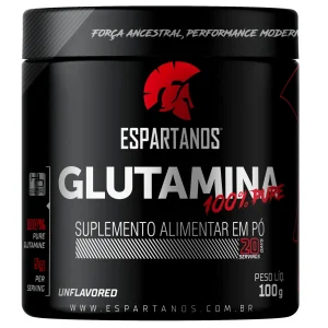 Glutamina 100% Pure 100g – Espartanos