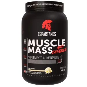 Muscle Mass Hipercalórico 1800g – Espartanos – SABOR: Baunilha