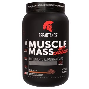Muscle Mass Hipercalórico 1800g – Espartanos – SABOR: Chocolate