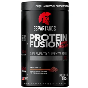 Protein Fusion Whey Isolate 900g – Espartanos – Sabor: Chocolate