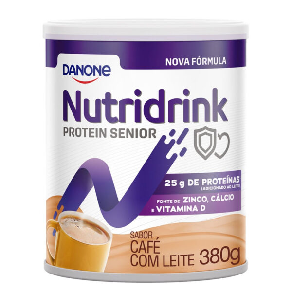Composto Lácteo Nutridrink Protein Senior Café com Leite 380g