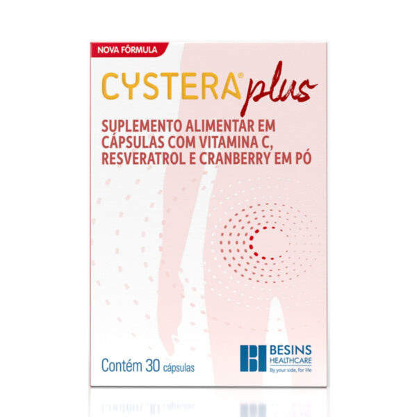 Suplemento Alimentar Cystera Plus 30 Comprimidos