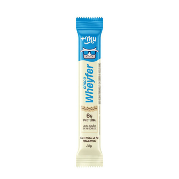 Choco Wheyfer +Mu Sabor Chocolate Branco 25g