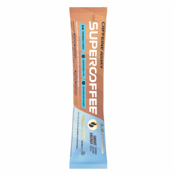 Suplemento Alimentar Caffeine Army Supercoffee 3.0 Vanilla Latte 10g