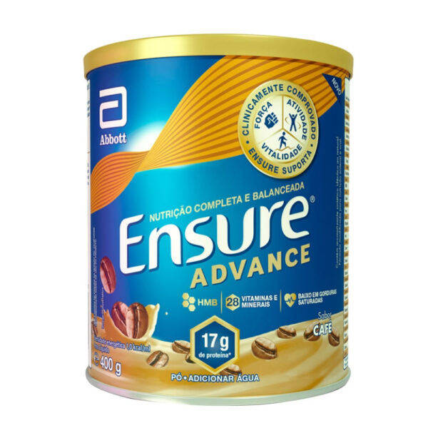 Suplemento Nutricional Ensure Advance Café 400g