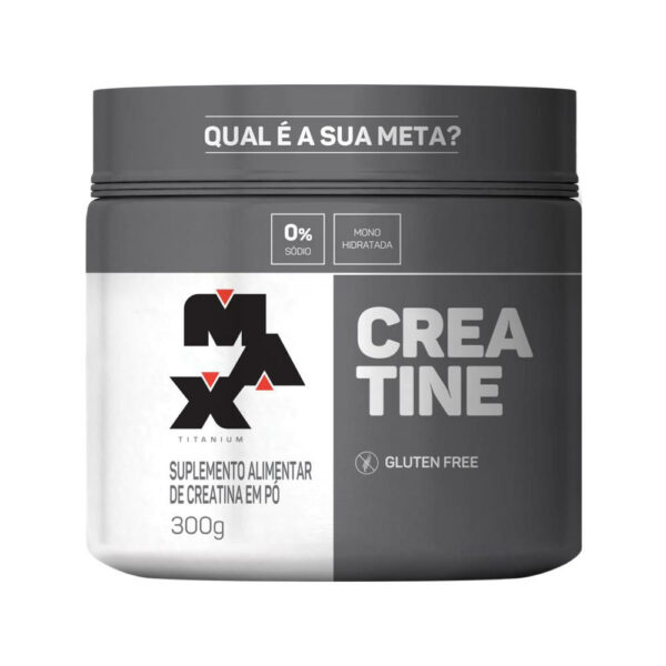 Suplemento Alimentar De Creatina Em Pó Max Titanium Creatine 300g