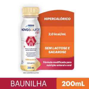 Novasource Renal Baunilha 24 Unidades de 200ml Cada Novasource Ren Baunilha 200ml