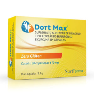 Suplemento Alimentar Dort Max Star Farma 30 Cápsulas De 610mg