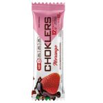 Barra De Proteína Choklers 12g Protein Morango Sem Açúcar 40g