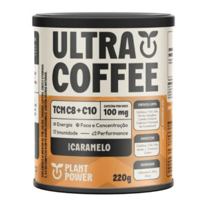 Suplemento Plant Power UltraCoffee Caramelo 220g