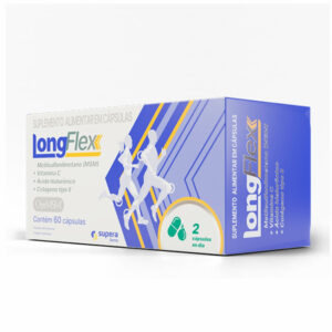Suplemento Alimentar LongFlex Supera 60 Cápsulas