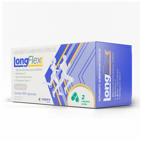 Suplemento Alimentar LongFlex Supera 60 Cápsulas