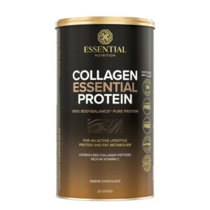 Suplemento Alimentar Collagen Essential Protein Chocolate 510g