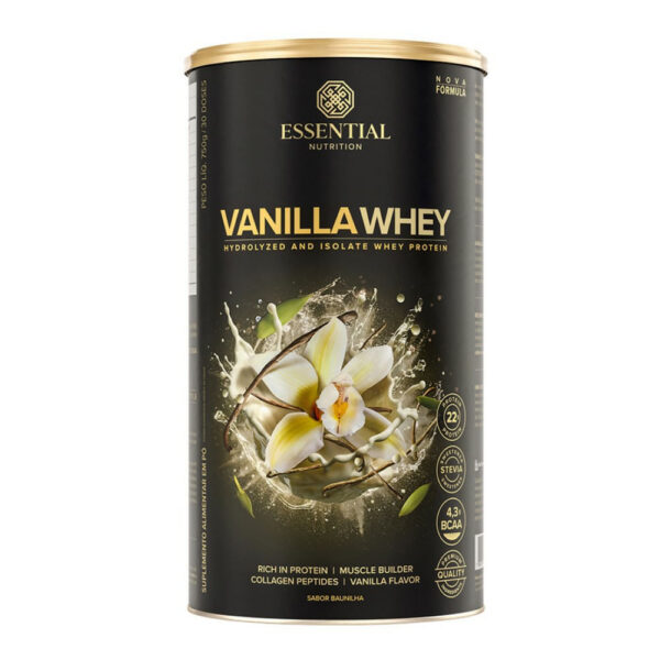 Vanilla Whey Essential Baunilha 750g