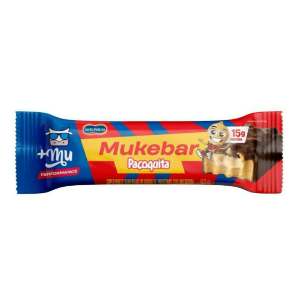 Barra De Proteina Mukebar +MU Paçoquita 60g