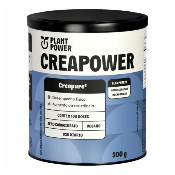 Suplemento Alimentar Plant Power Creapower Creatina 300g