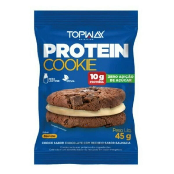 Protein Cookie Topway Baunilha 45g