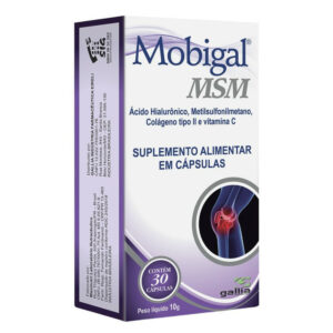Suplemento Alimentar Gallia Mobigal MSM 30 Cápsulas