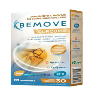 Suplemento Alimentar Bemove Curcuma 30 Comprimidos