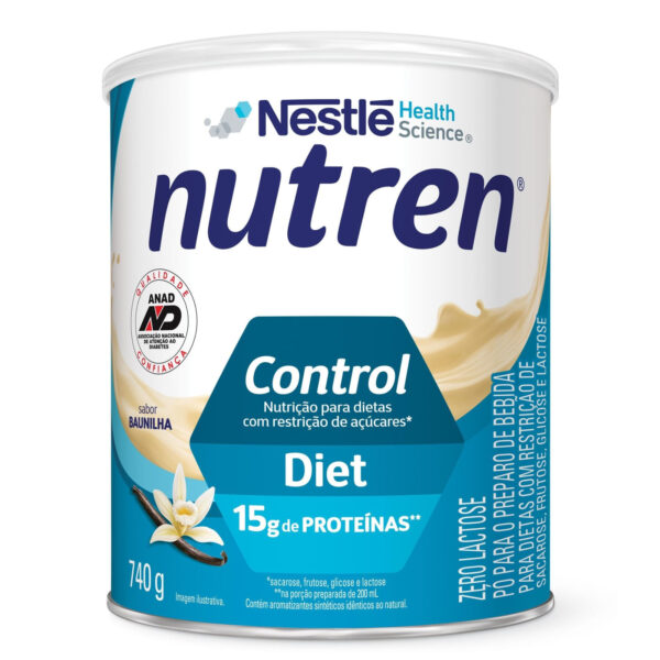 Complemento Alimentar Nutren Control Diet Baunilha 740g