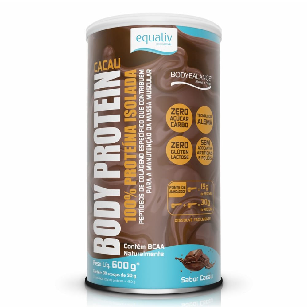 Body Protein Cacau Equaliv 600g