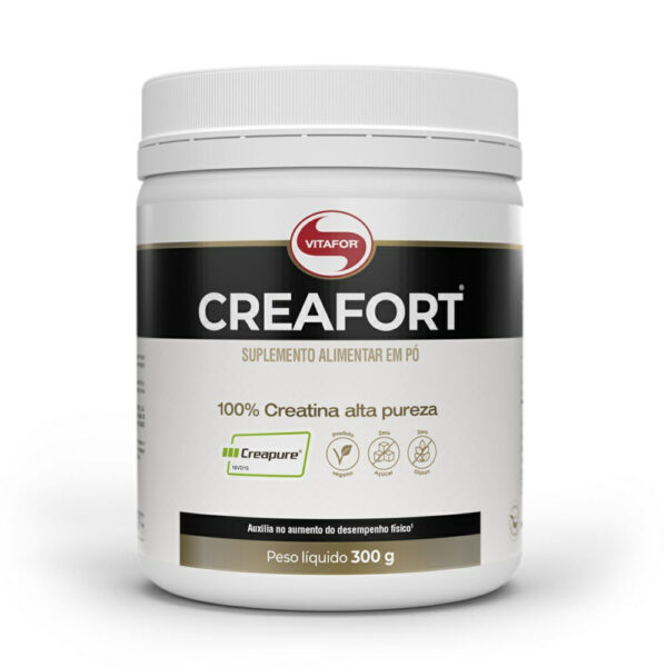 Suplemento Alimentar Vitafor Creafort 100% Creatina Alta Pureza 300g