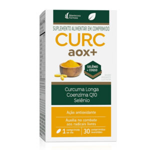 Suplemento Alimentar Mantecorp Curc AOX+ 30 Comprimidos