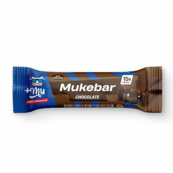 Barra de Proteína +MU Performance Mukebar Chocolate 60g