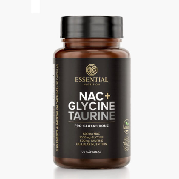 Nac + Glucine Taurine Essential 90 Cápsulas