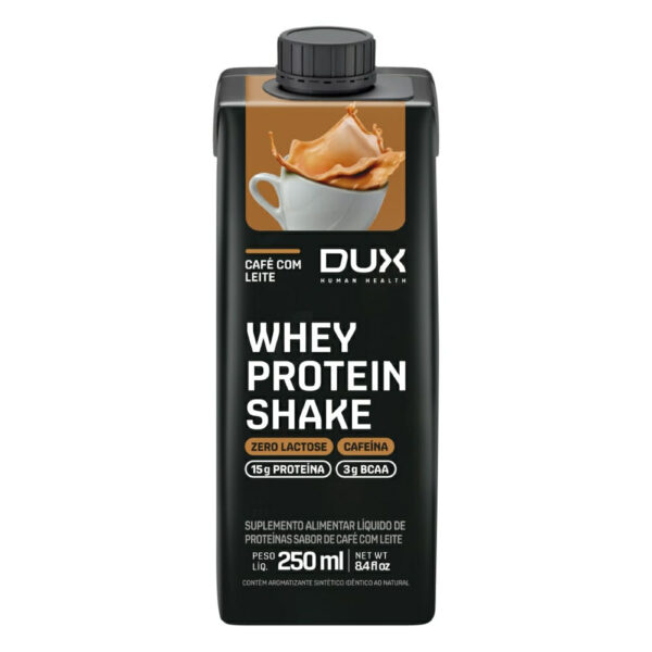 Suplemento Alimentar Dux Whey Protein Shake Café com Leite 250ml