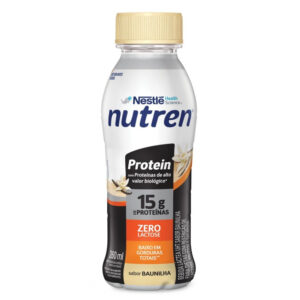Bebida Láctea Nestlé Nutren Protein 15g de Proteínas Baunilha 260ml