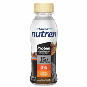 Bebida Láctea Nestlé Nutren Protein 15g de Proteínas Chocolate 260ml