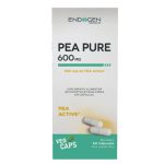 Suplemento Alimentar Endogen PEA Pura 600mg 60 Cápsulas