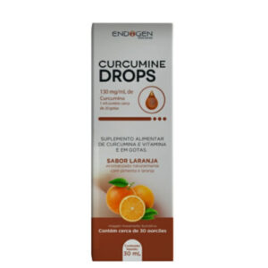 Suplemento Alimentar Endogen Curcumine Drops Sabor Laranja 30ml
