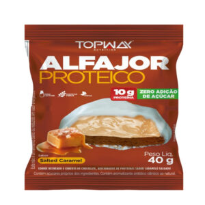 Alfajor Proteico Topway Salted Caramel 40g