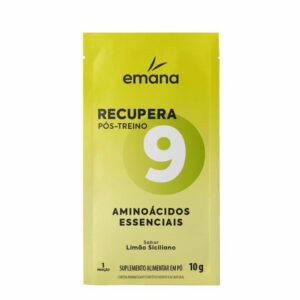 Recupera Pós-Treino Emana Aminoácidos Essenciais Sabor Limão Siciliano 10g