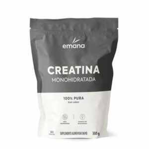 Creatina Monohidratada 100% Pura Emana 300g