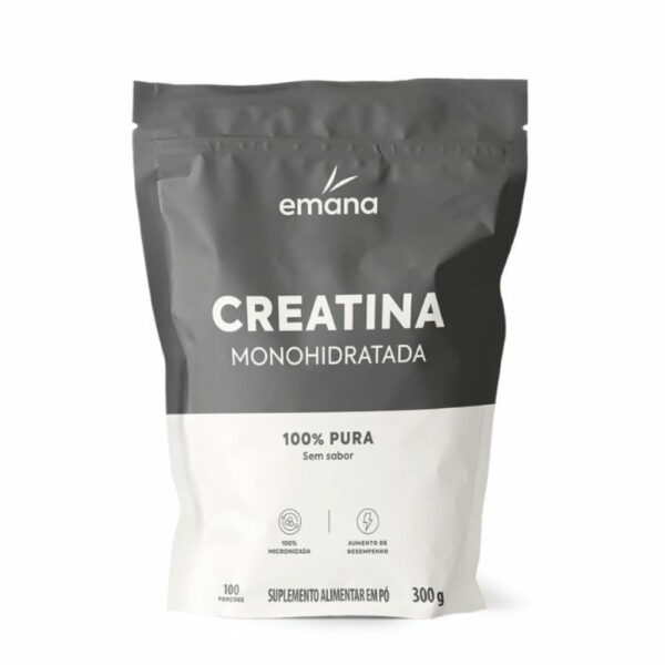 Creatina Monohidratada 100% Pura Emana 300g