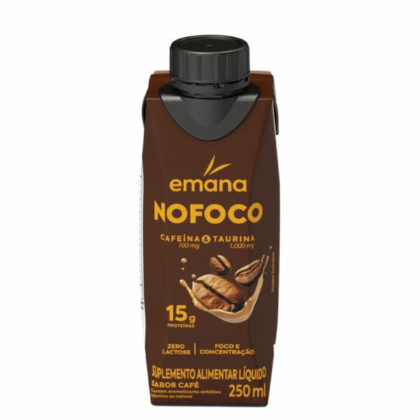 Suplemento Alimentar Emana Nofoco Sabor Café 250ml