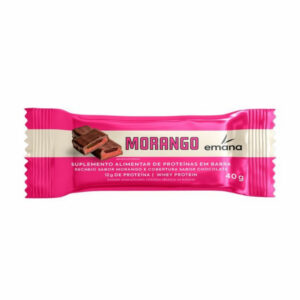 Barra de Proteína Emana Morango 40g